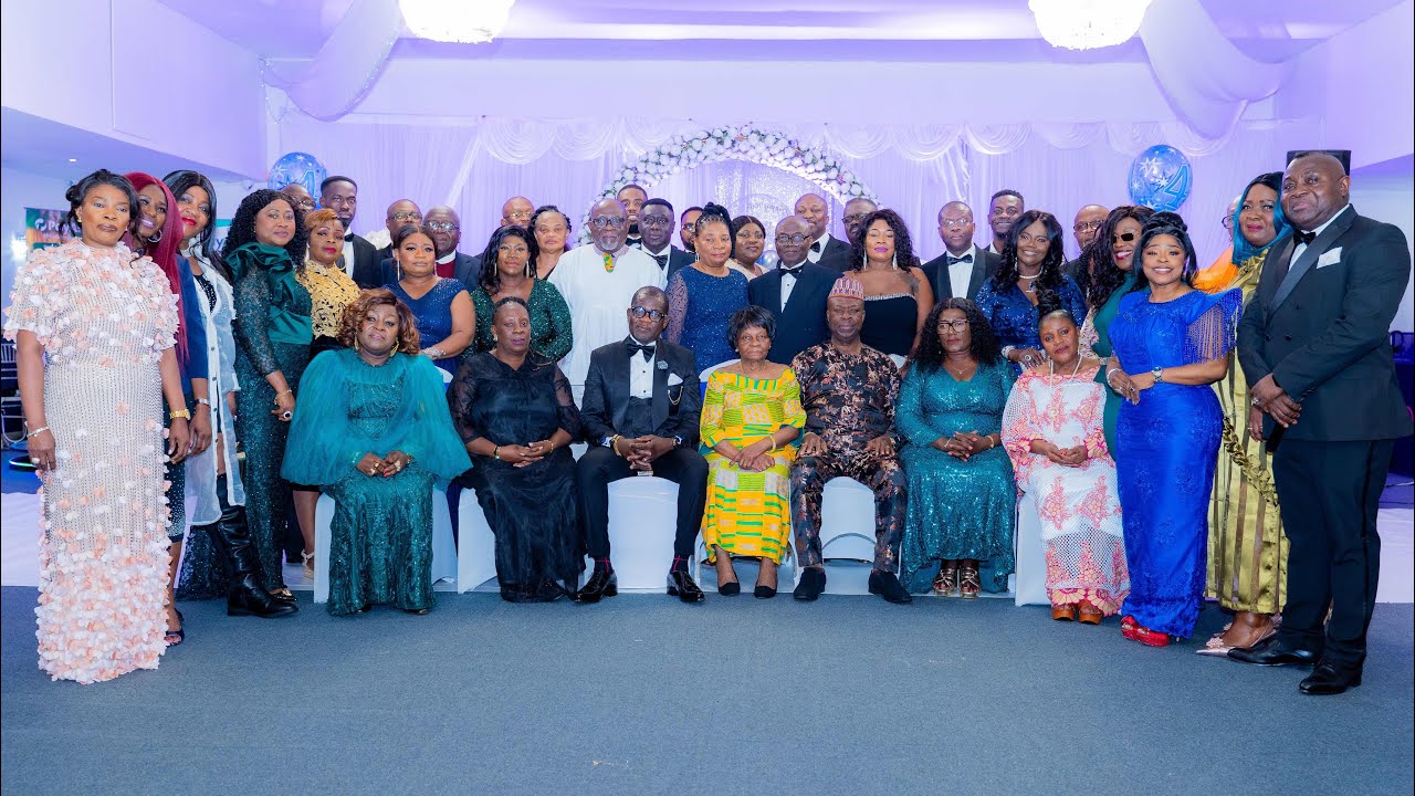 DIAMOND CLUB OF GHANA 4OTH ANNIVERSARY DINNER DANCE 2023 IN LONDON FANTASTIC NIGHT  - 4K