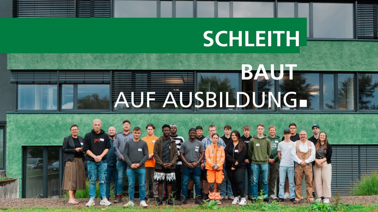 SCHLEITH baut Karrierewege | Azubibegrüßungstage 2025