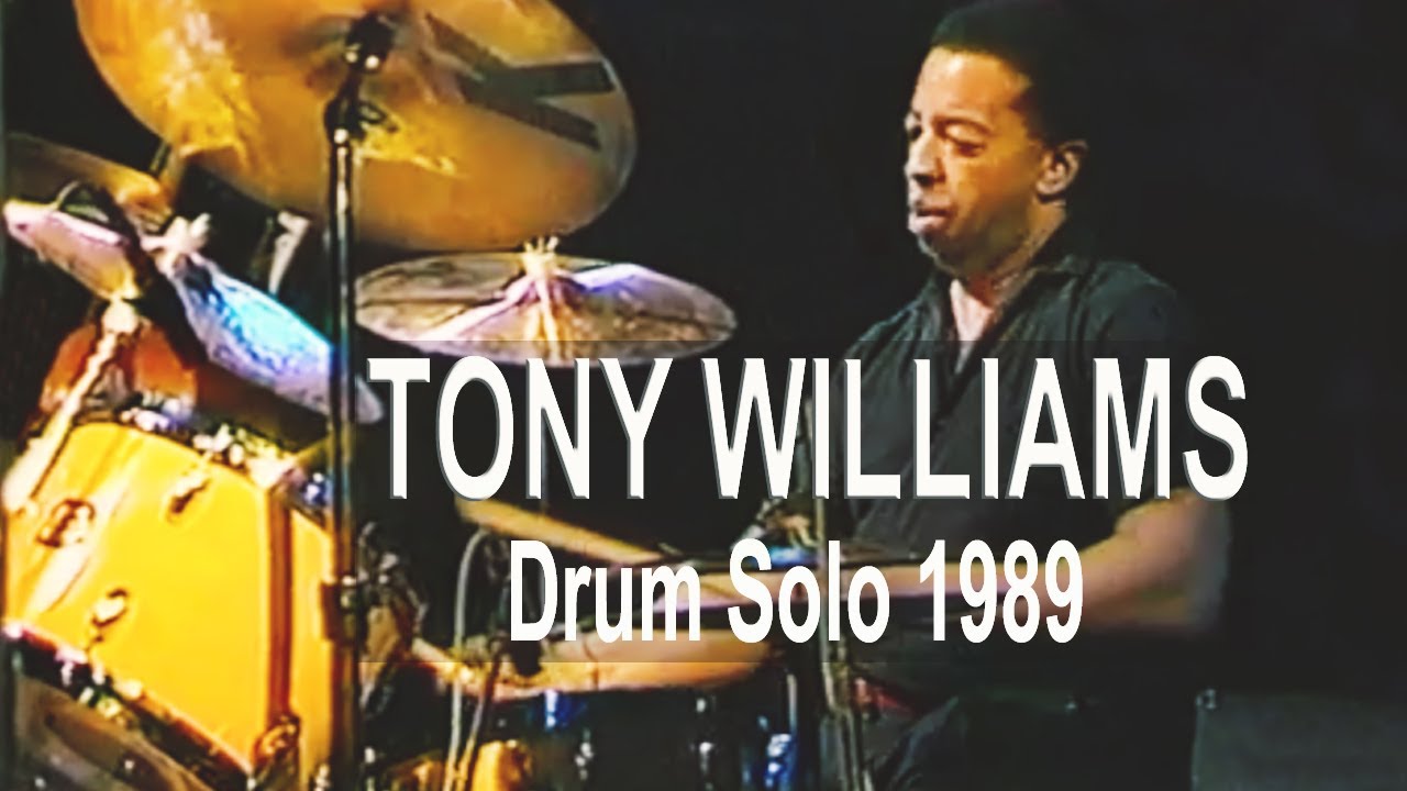 TONY WILLIAMS - DRUM SOLO, 1989