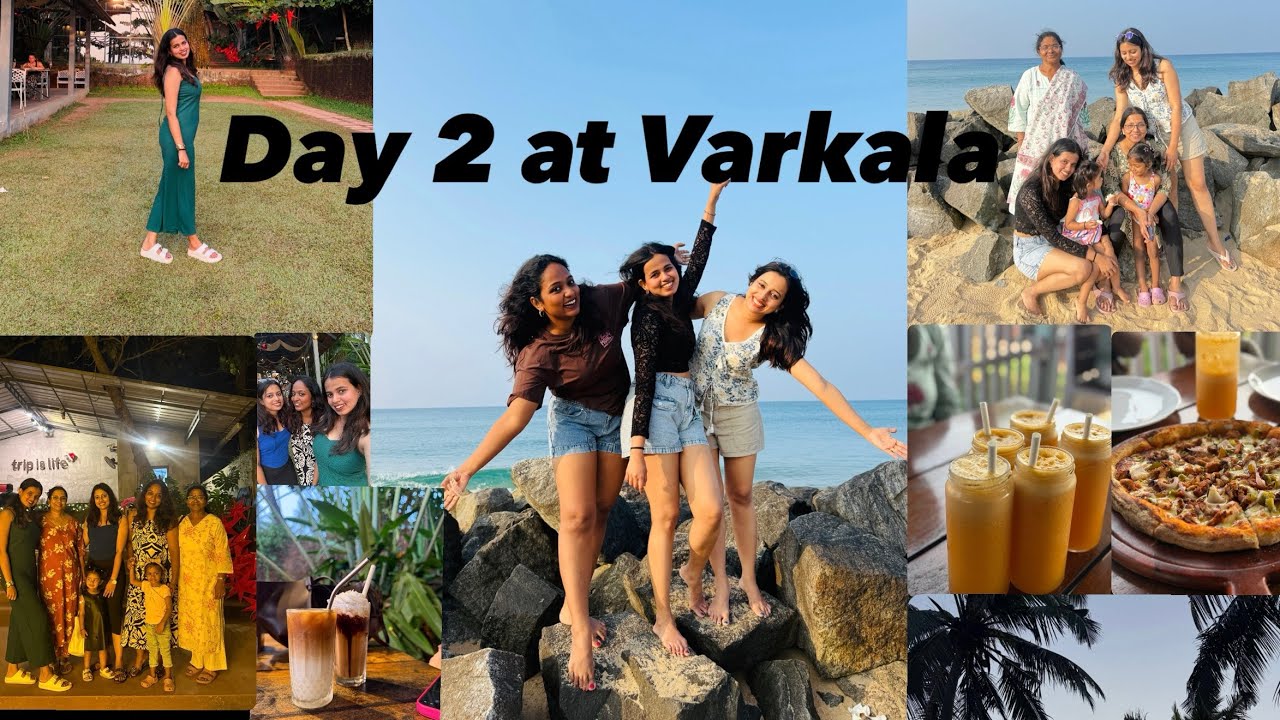 Day 2 at Varkala| Cliff | Beach | Family | Friends  #fypyoutube #varkala #trip #weekend #fyp