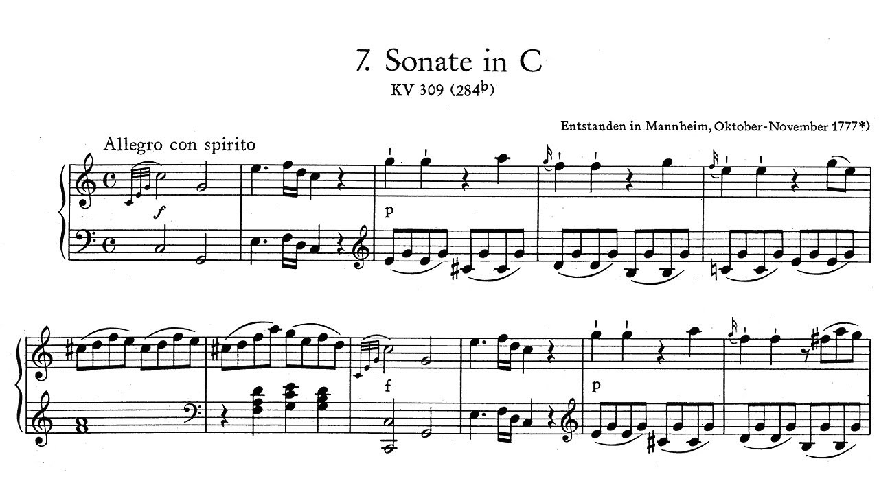 Mozart: Piano Sonata No. 7 in C major KV 309 - Walter Klien, 1959 - VOX SVBX 5429