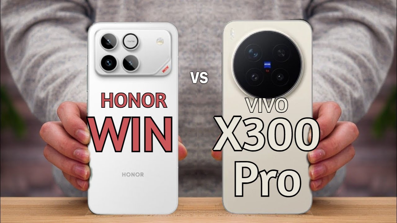 Honor Win vs Vivo X300 Pro | Full Comparison 2025 &ndash; Camera, Gaming, Battery & Review