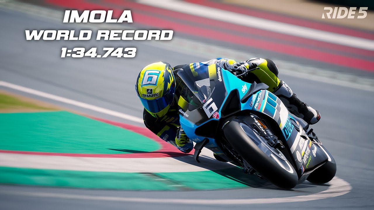 RIDE 5 Imola new world record PC - 1:34.743