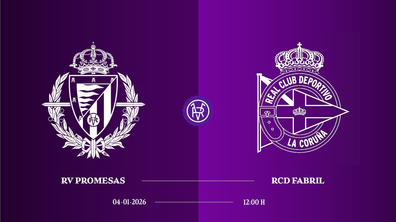 🔴 DIRECTO | J17 REAL VALLADOLID PROMESAS VS RC DEPORTIVO FABRIL