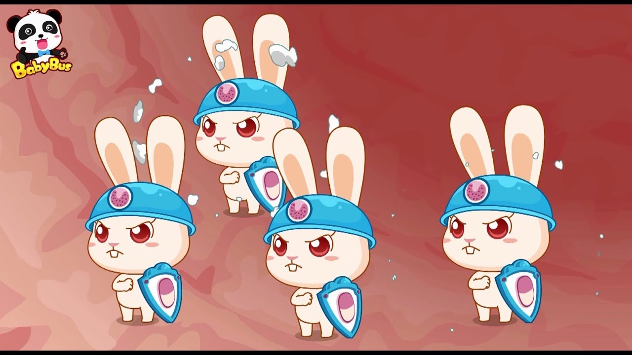 【生活習慣】お医者さんごっこ  |  バイキンをやっつける | 赤ちゃんが喜ぶアニメ | 動画 | BabyBus