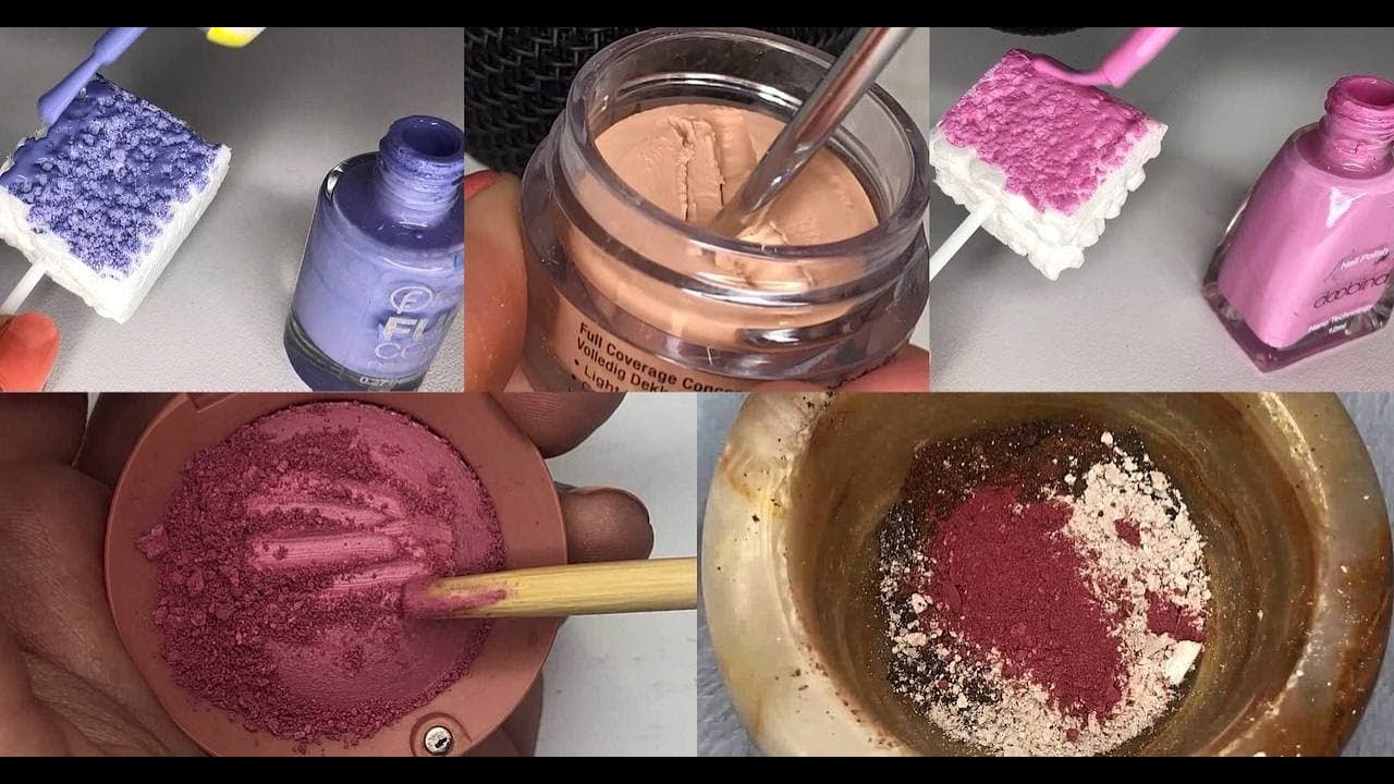 [ASMR] Satisfying Cosmetic Destruction, Playing w Makeup| Persian ASMR, ASMR Farsi, No Talking ASMR
