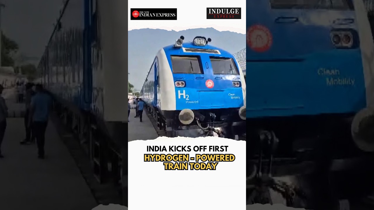 Everything to know about India's first Hydrogen train! | indulge