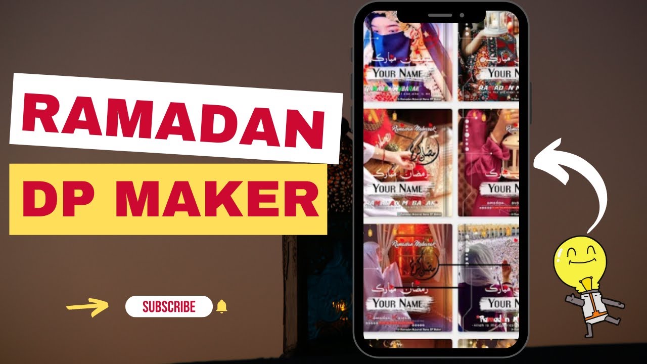 Ramadan Mubarak Name Dp Maker Photo Editing Tutorial | Ramzan Mubarak DPz 2023