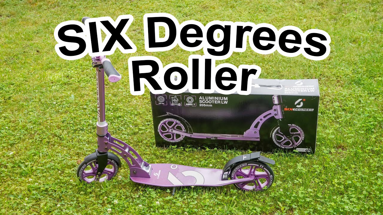 Six Degrees Aluminium Scooter | Unboxing und Test