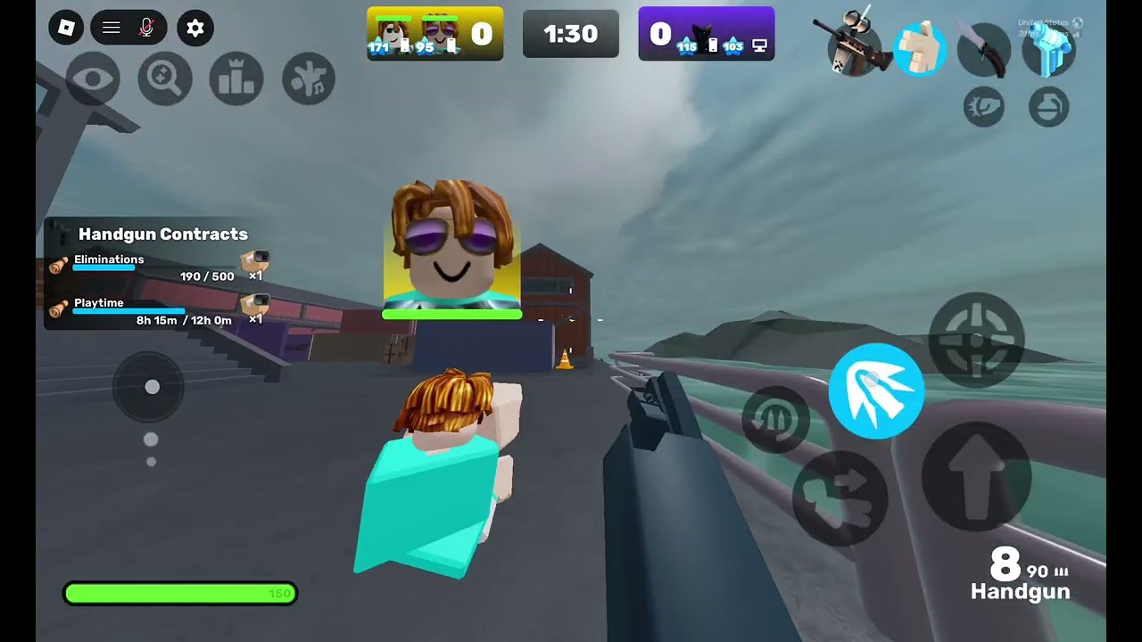 Rivals dar cu arme random 