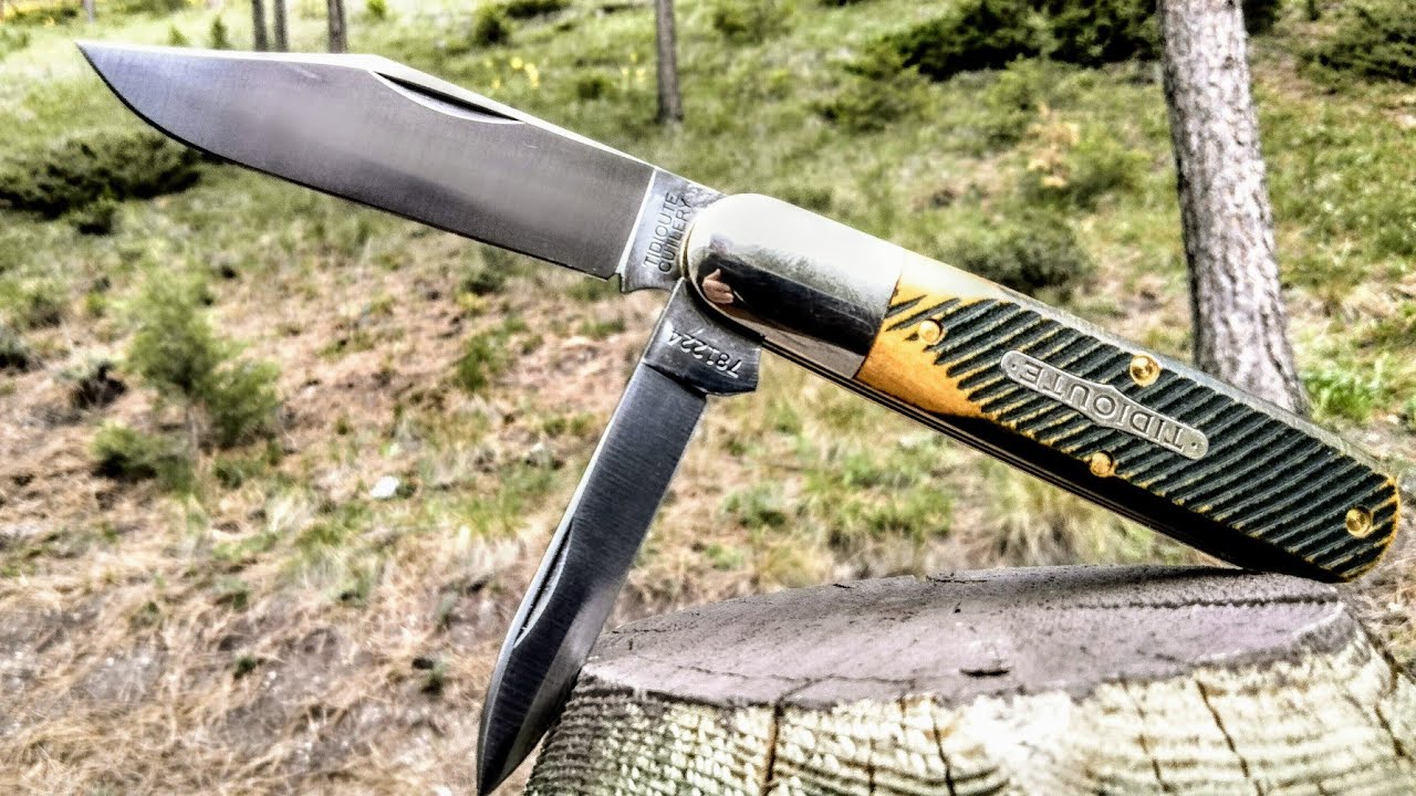 2024 ~ Great Eastern Cutlery #781224Bullet End Barlow Woodland Sawcut Richlite ~ The BIGGER Barlow