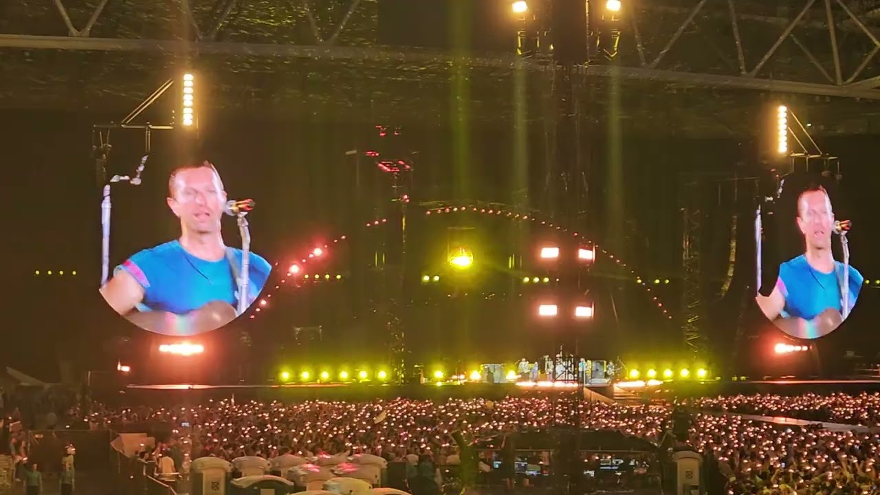 Coldplay-Yellow 21.07.2024 Merkur Arena Düsseldorf