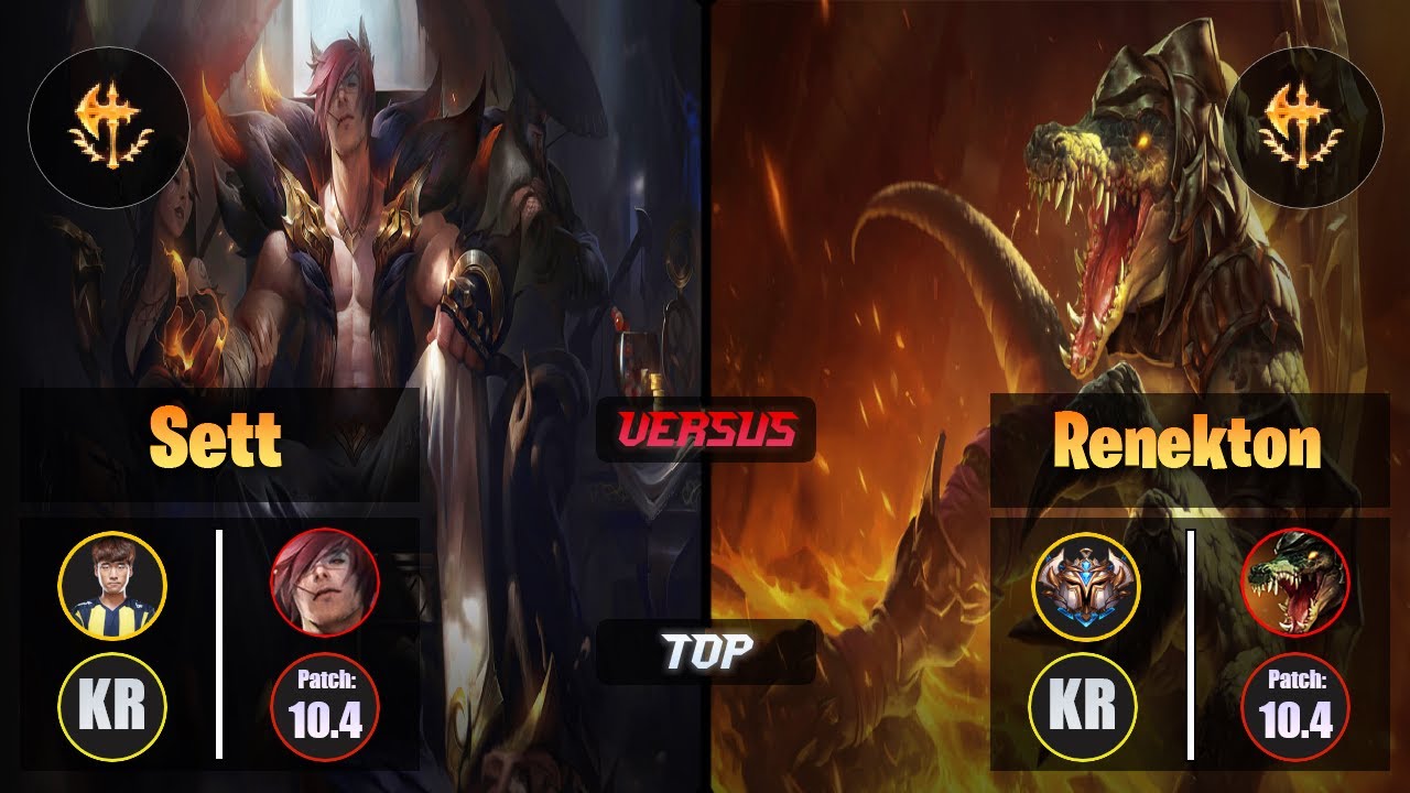 Untara SETT (Top) [Conqueror] VS RENEKTON - Challenger KR Patch 10.4