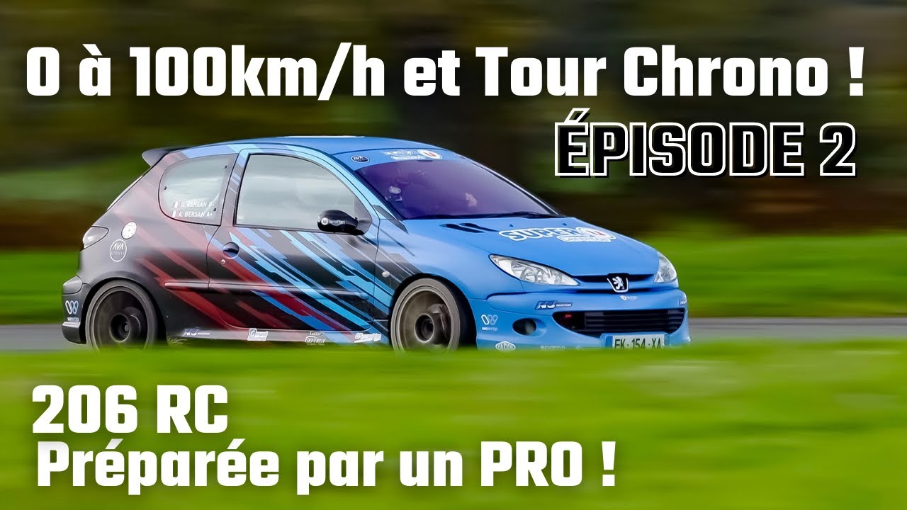 Peugeot 206 RC préparée par un PRO ! ÉPISODE 2