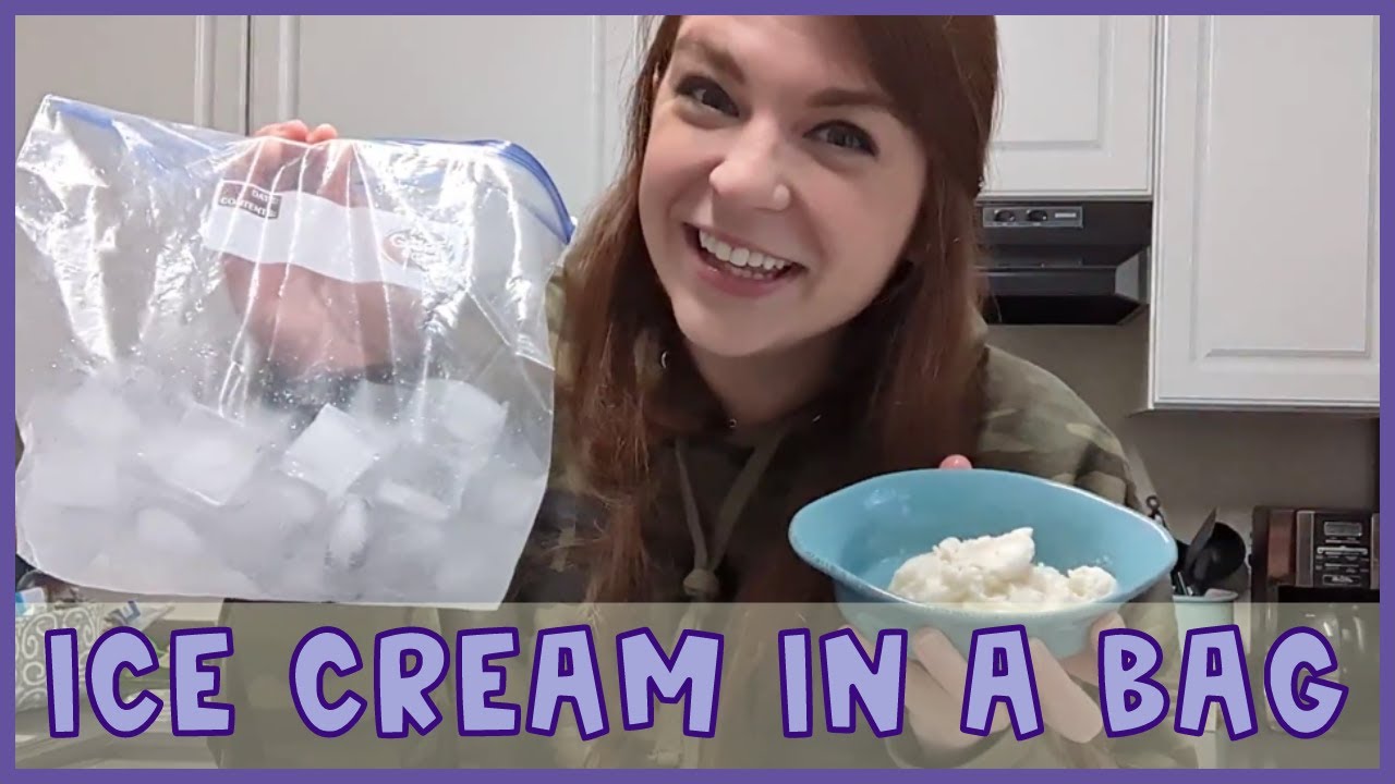 Make Ice Cream in a Bag Using the Science of Freezing Point Depression
