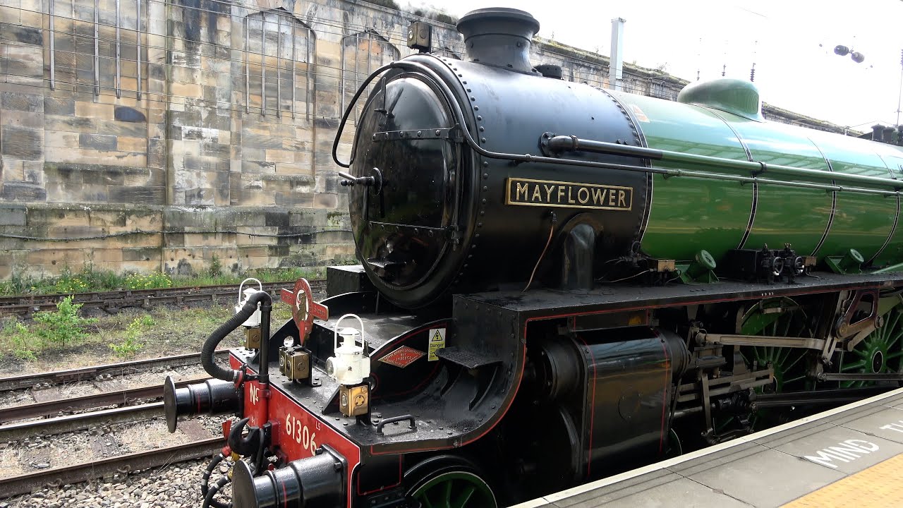 Mayflower sails into Carlisle out of the Storm Plus Northern Belle and Class 90s 14 June 25
