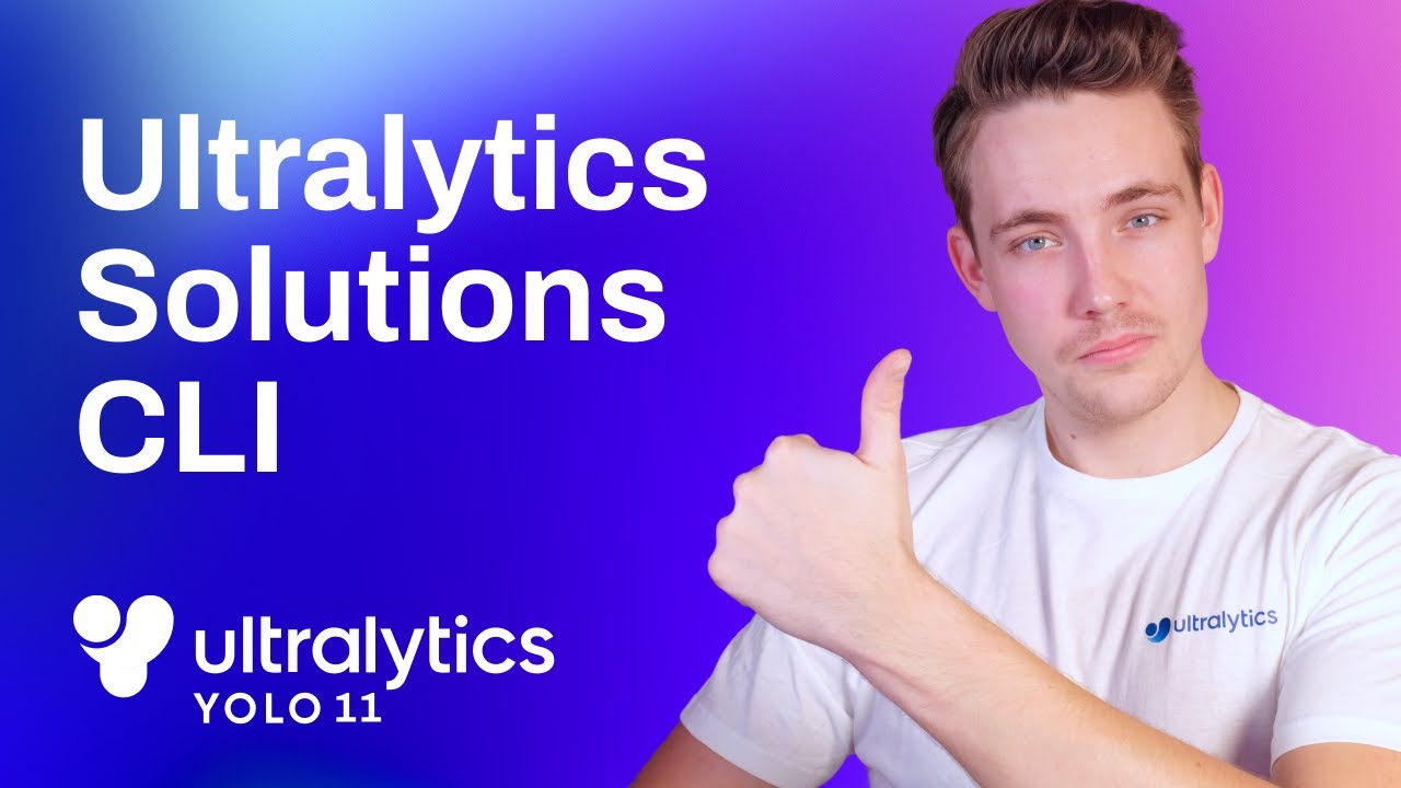 Как запустить решения Ultralytics из командной строки (CLI) | Ultralytics YOLO11 | Подсчёт объектов🚀