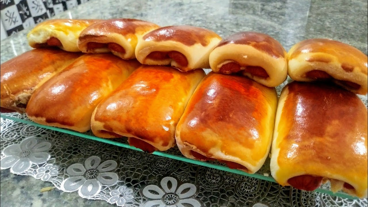 ENROLADINHO DE SALSICHA-PRÁTICO, GOSTOSO E ECONÔMICO