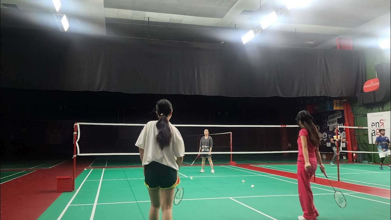 Badminton at EngAge Sports, Dubai UAE