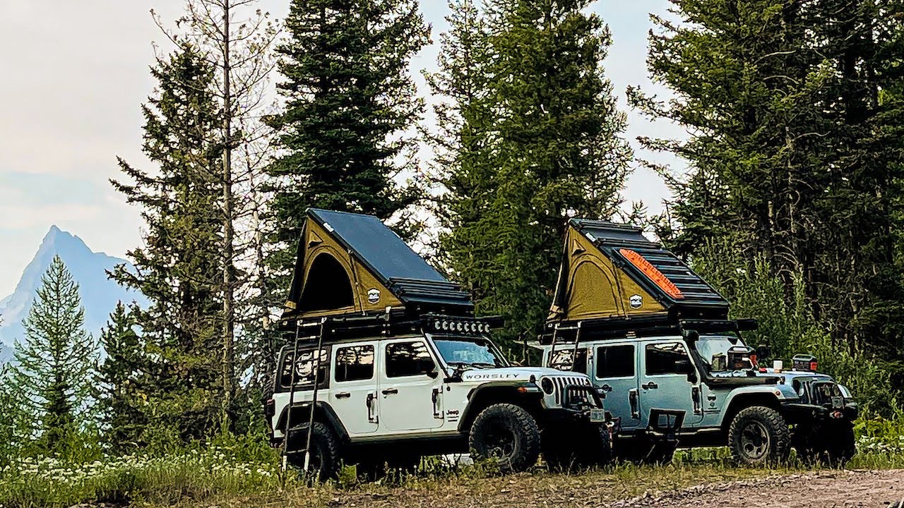 WILD CAMPING BESIDE GLACIER NATIONAL PARK // EFRT S6 EP42