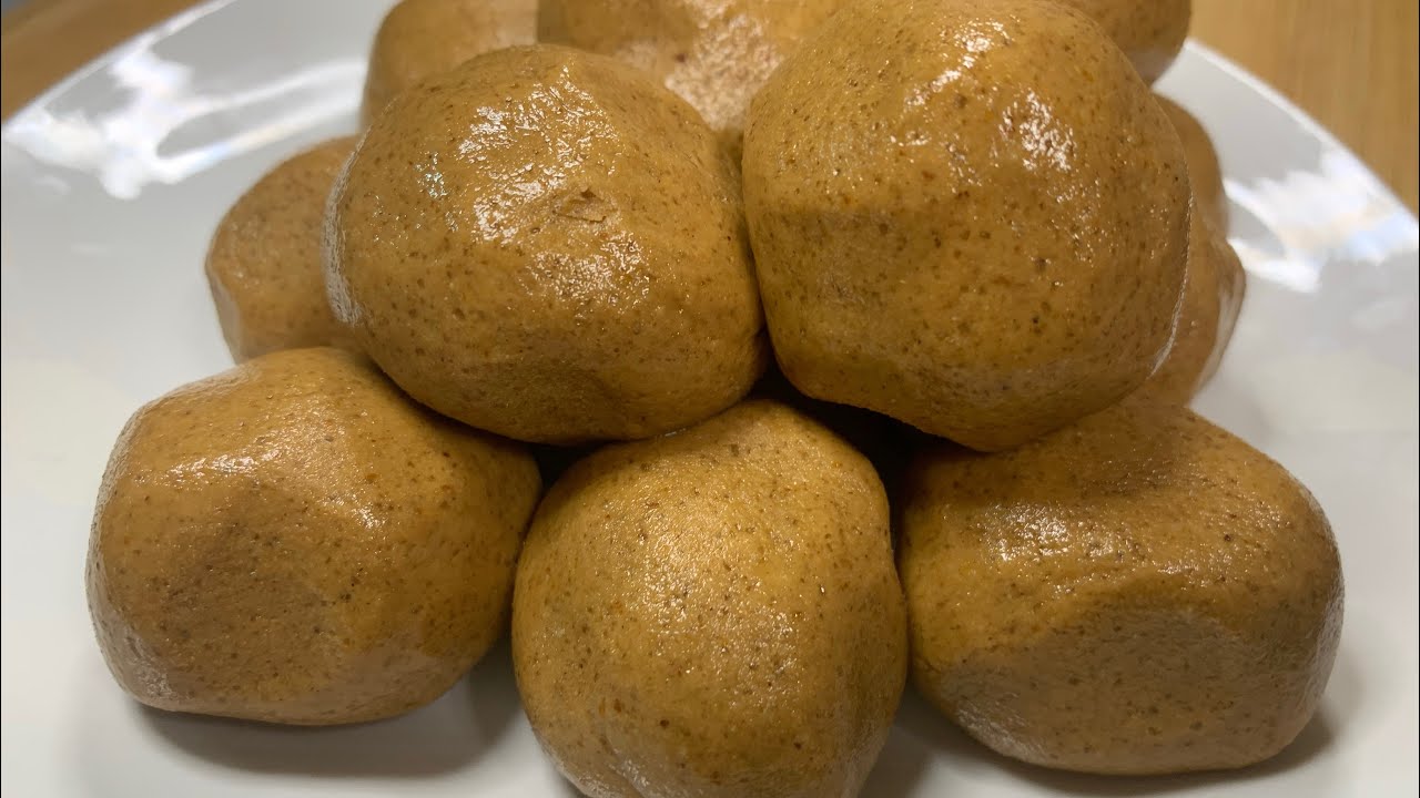 Ghana Adaakwa | A Sweet and Spicy Peanut Butter and Roasted Corn Flour Snack