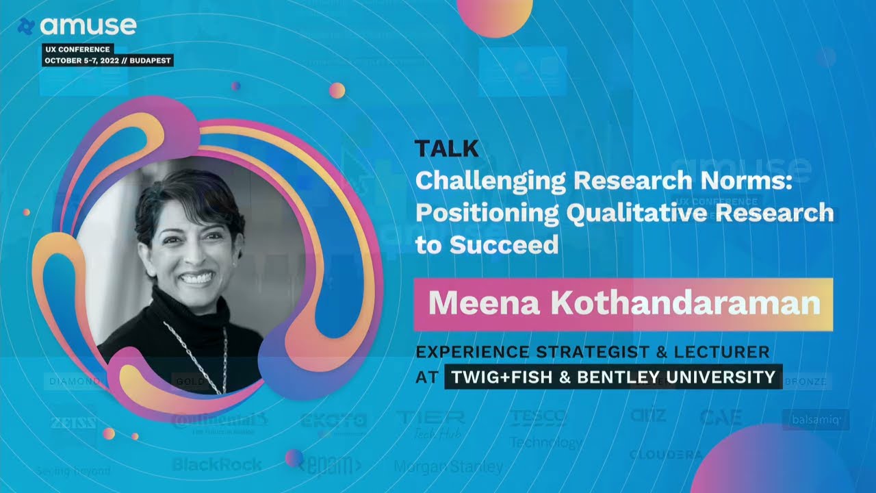 Challenging Research Norms: Positioning Qualitative Research to Succeed - Meena Kothandaraman