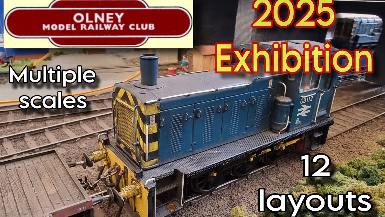 Olney Model Railway Club - Exhibition Tour 2025 #modelrailway #hornby #modeltrain #modelrailroad 