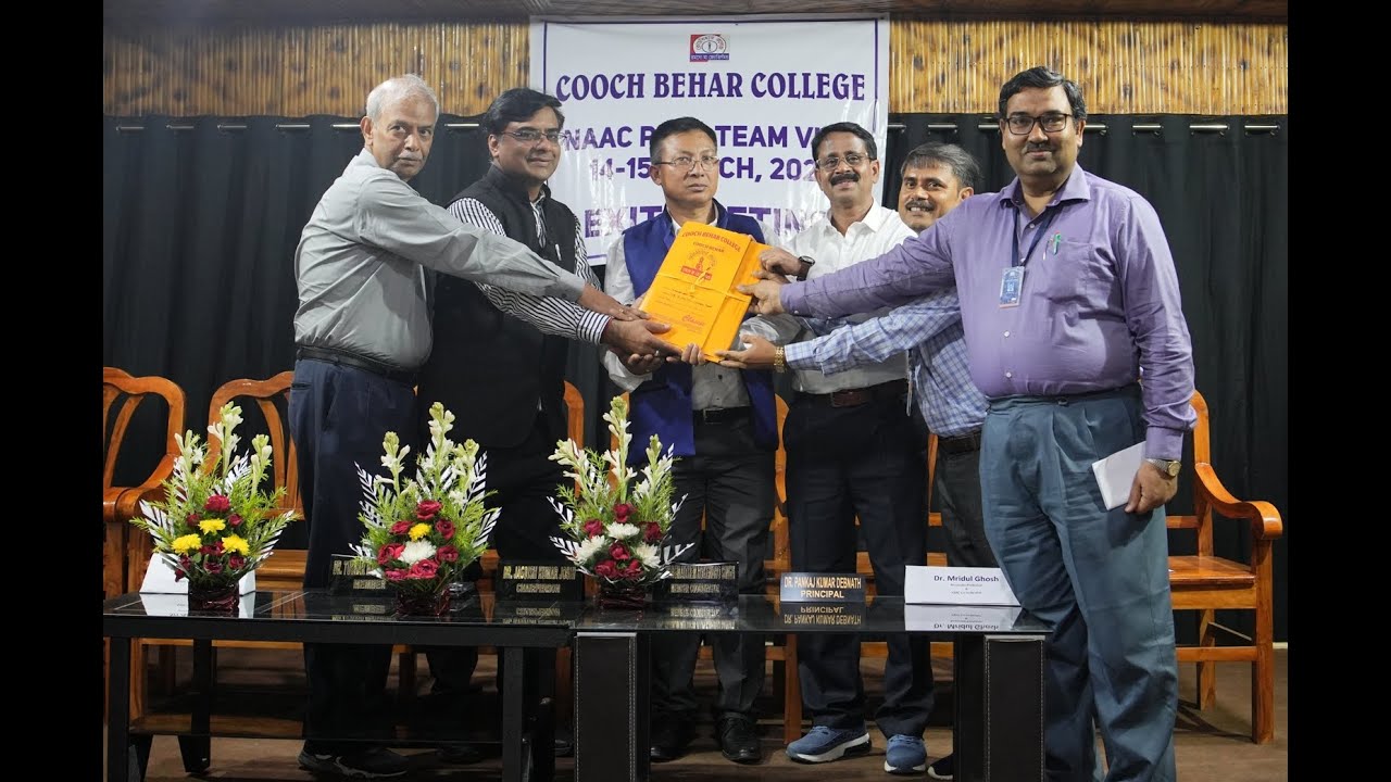 COOCH BEHAR COLLEGE NAAC PEER TEAM VISIT 2023 !! CYCLE -3