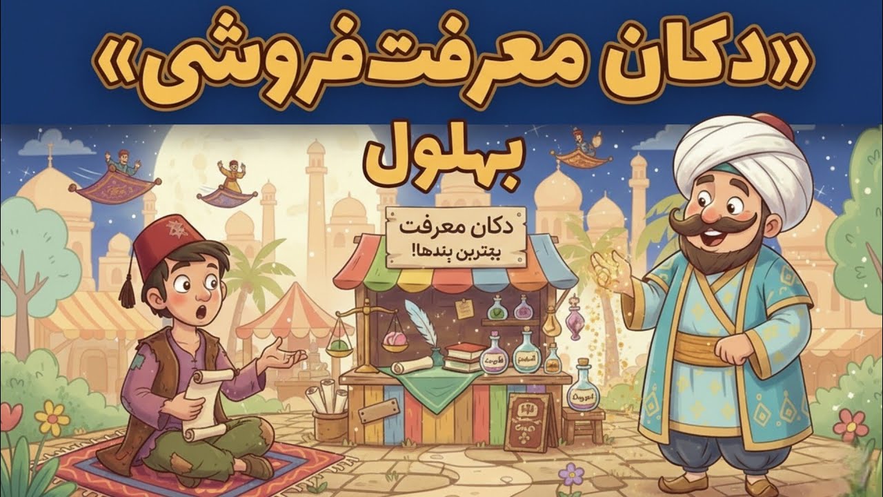 دکان معرفت فروشی بهلول:درسی  بزرگ برای مردم بغداد!