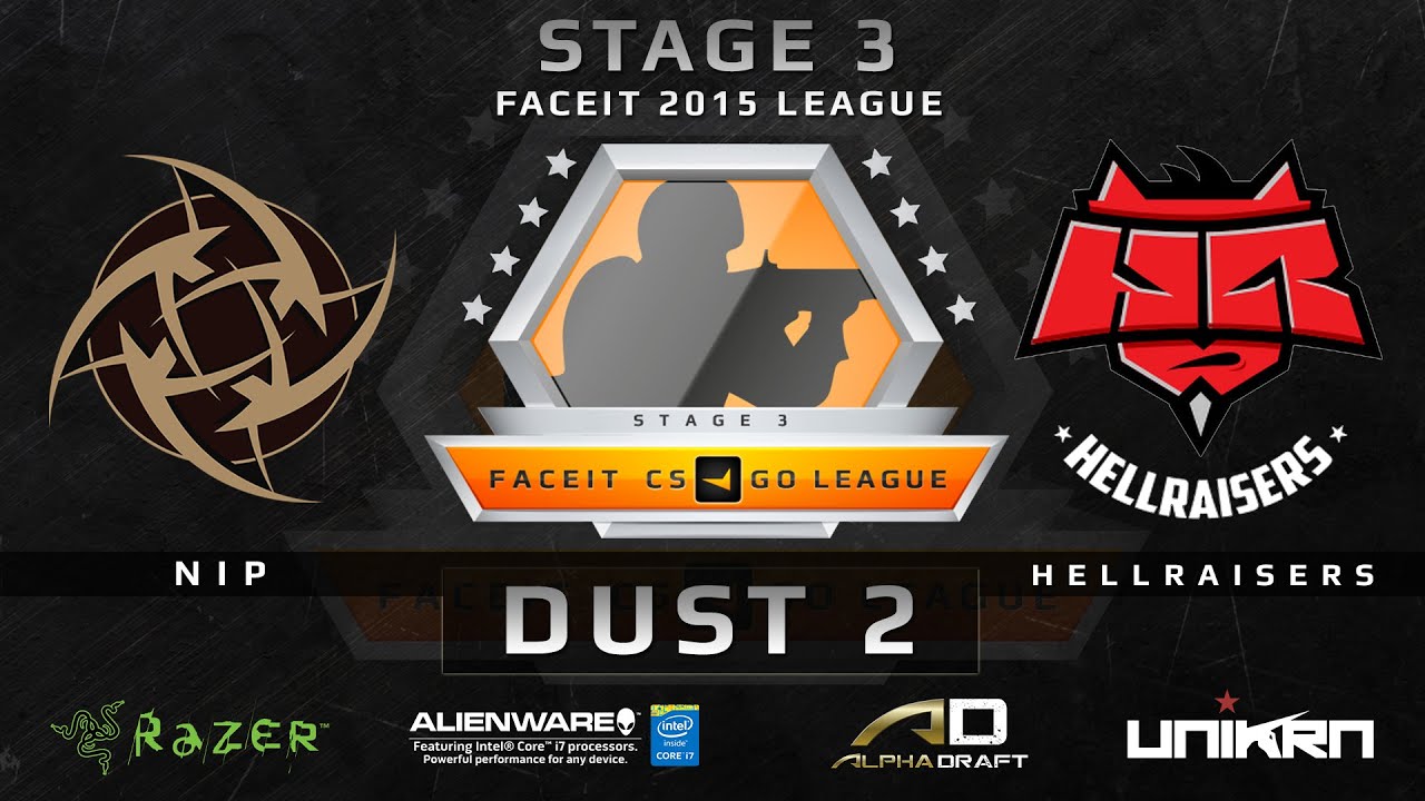 NiP vs Hellraisers - Dust 2 (FACEIT League Stage 3 EU)