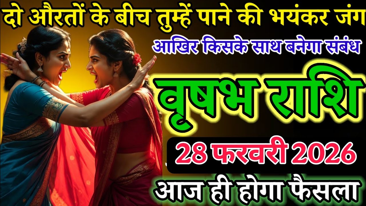 दो औरतों के बीच तुम्हें पाने की भयंकर जंग आखिर किसके साथ बनेगा संबंध! जल्दी देखो! Vrishabh Rashi 