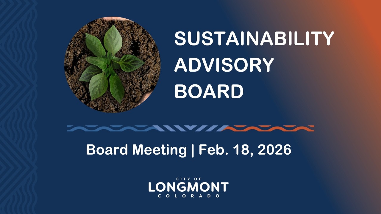 Sustainability Advisory Board Meeting, Feb. 18, 2026