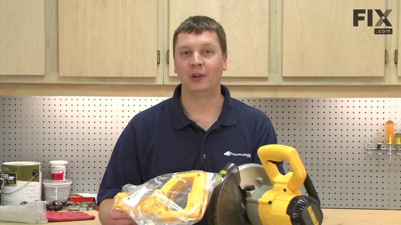 DeWALT Miter Saw Repair – How to Replace the Handle Assembly
