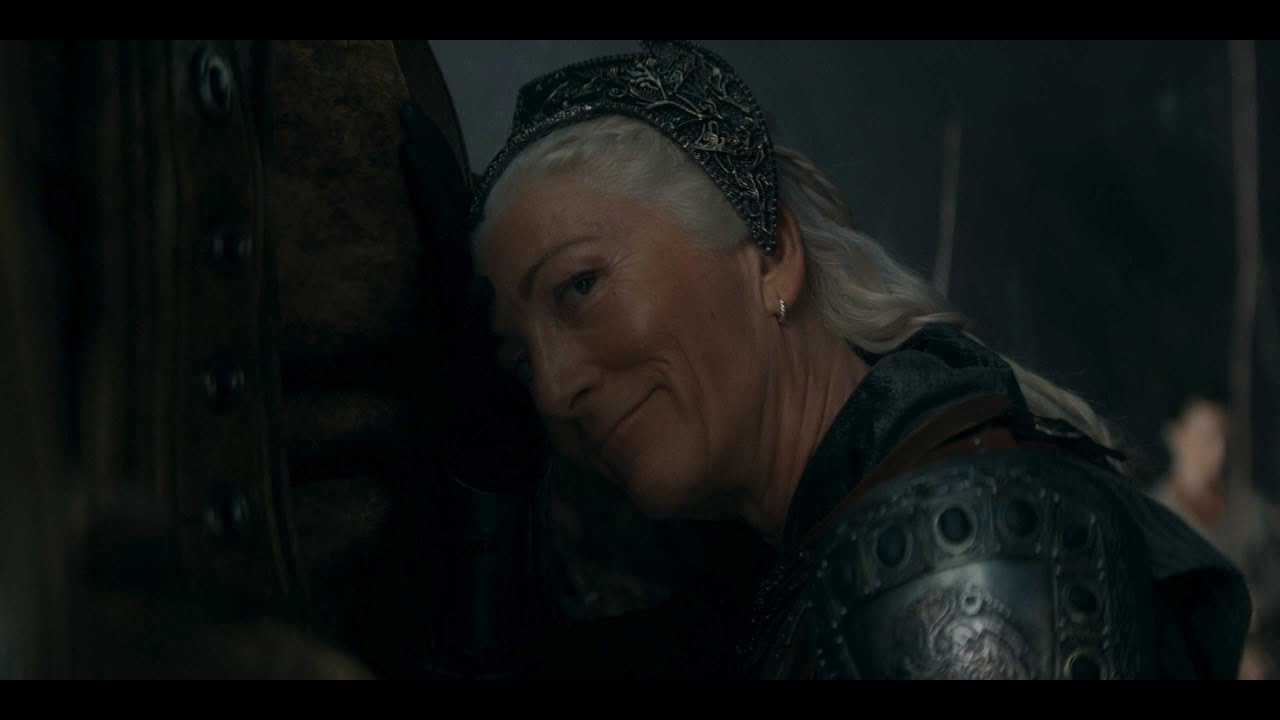 Rhaenys moment with Meleys before Rook's Rest 4K Full Scene
