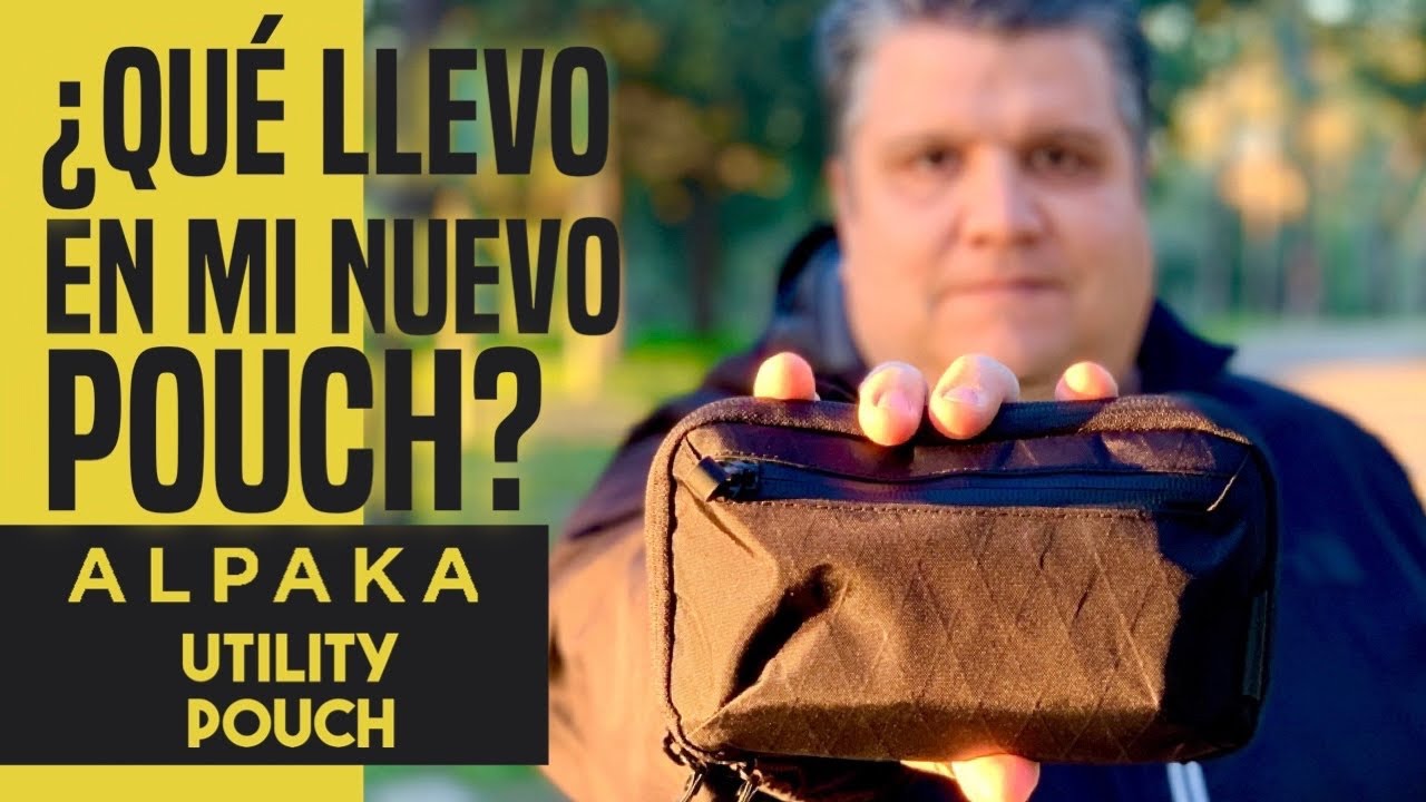 POUCH EDC 2.0: ALPAKA UTILITY POUCH. Revisión EDC4K