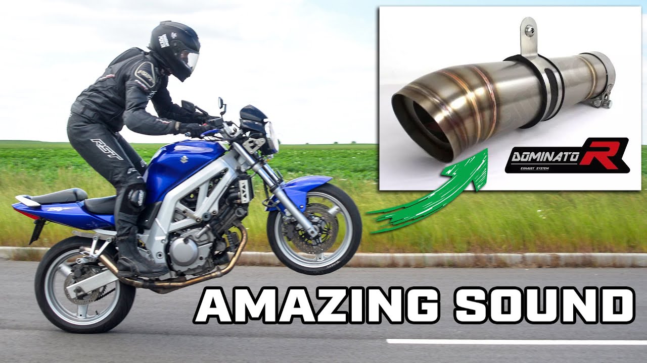 🎶 SOUND TEST: Dominator GP2 - Suzuki SV 650