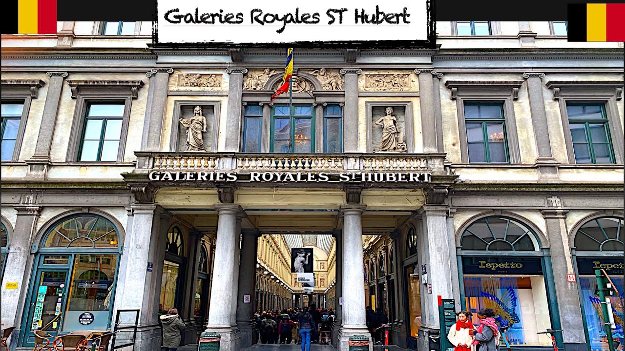 🇧🇪 Royal Gallery of Saint Hubert (Galeries Royales Saint Hubert) | Brussels | Belgium 🇧🇪