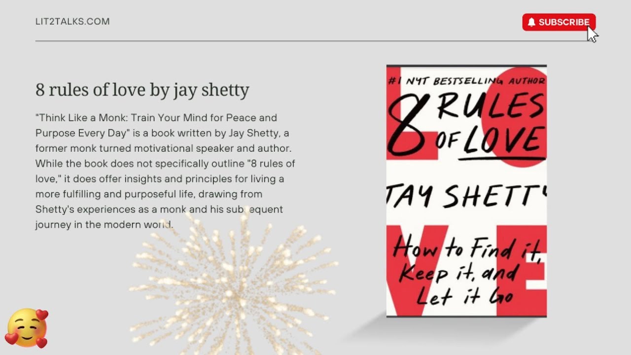8 Rules of Love by Jay Shetty  Audiobook - part 01