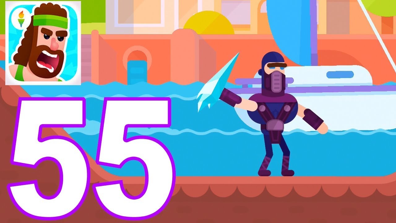 Bowmasters - Walkthrough Gameplay Part 55 - Frost (Icicle) Tournament (iOS)