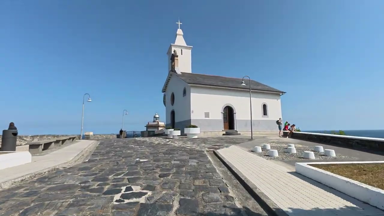 1ª ETAPA DEL CAMINO DEL NORTE EN BICICLETA  De Cudillero a El Franco- Playa de Porcia