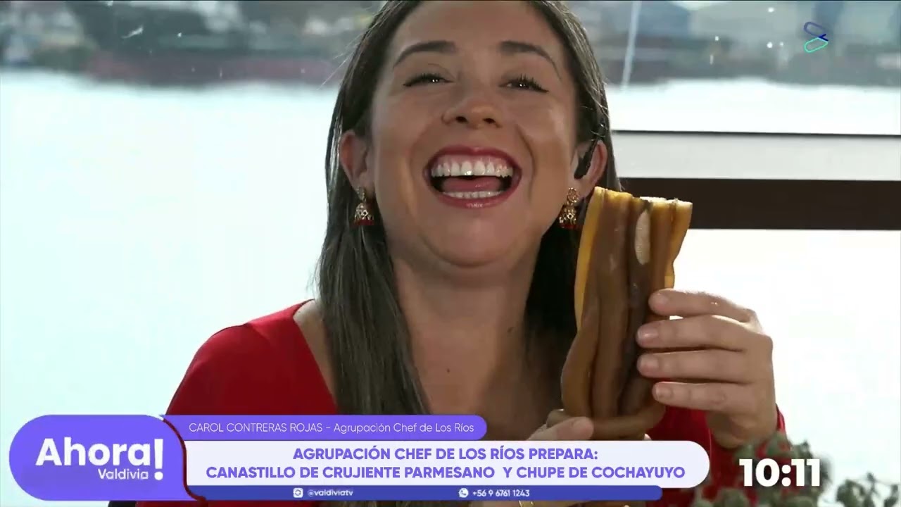 COCINA EN VIVO: Preparamos canastillo de parmesano y chupe de cochayuyo