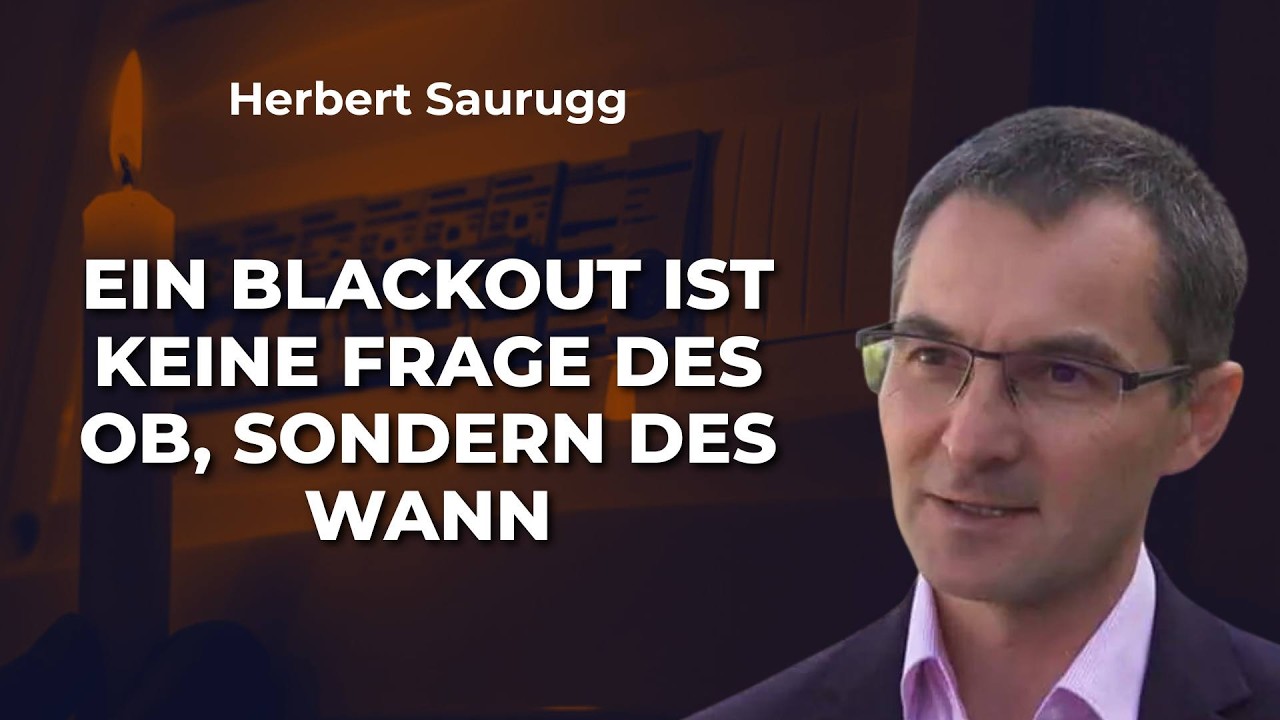 Blackout-Experte warnt: Wir sind auf einen Blackout nicht vorbereitet! | Herbert Saurugg