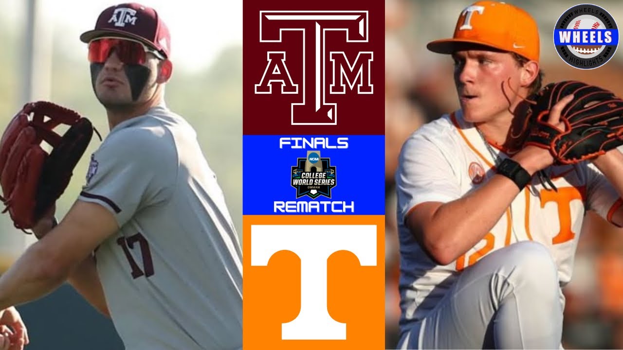 Texas A&M vs #1 Tennessee (NO HITTER!) | G1 | 2025 College Baseball Highlights