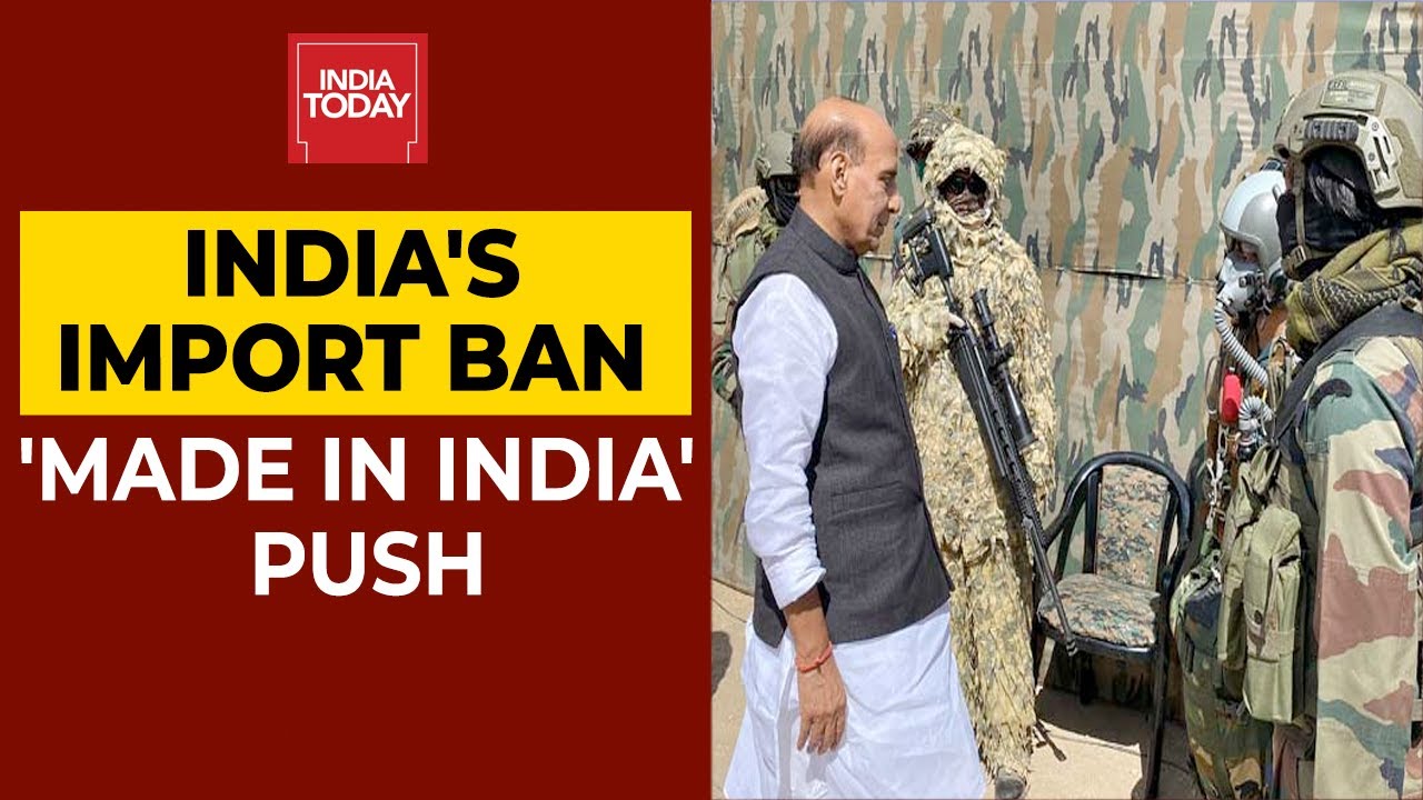 Self-Reliance Push: Defence Ministry Bans 101 Import Items| Atmanirbhar Bharat