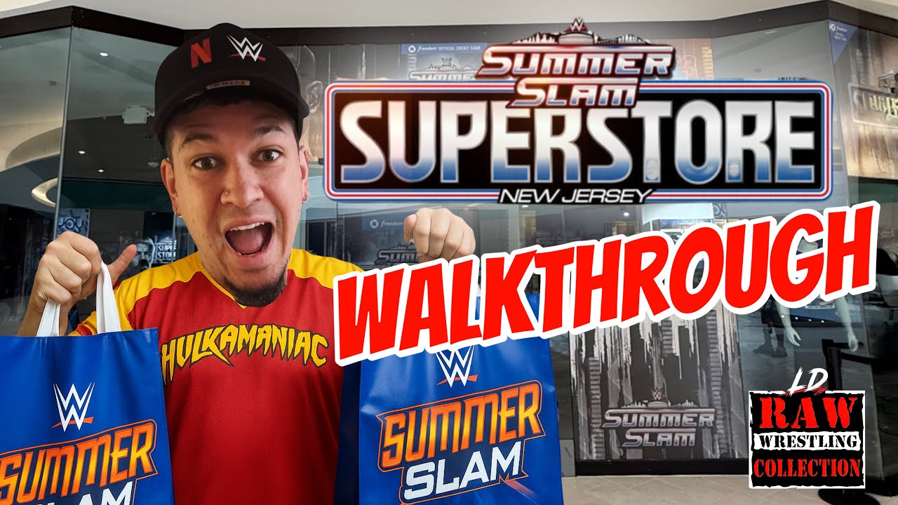 WWE SUMMERSLAM SUPERSTORE 2025/ FULL IN DEPTH REVIEW| WALKTHROUGH
