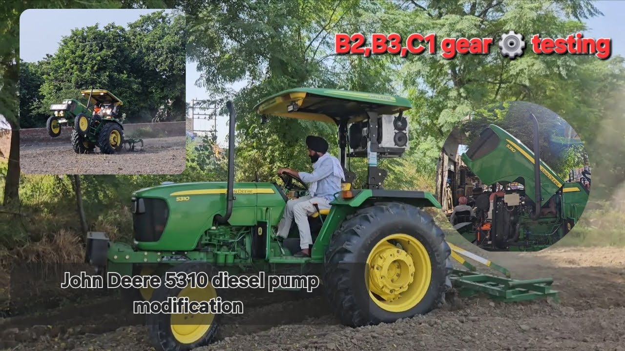 John Deere 5310 diesel pump modification check performence 💥 @punjab_diesel_zira 