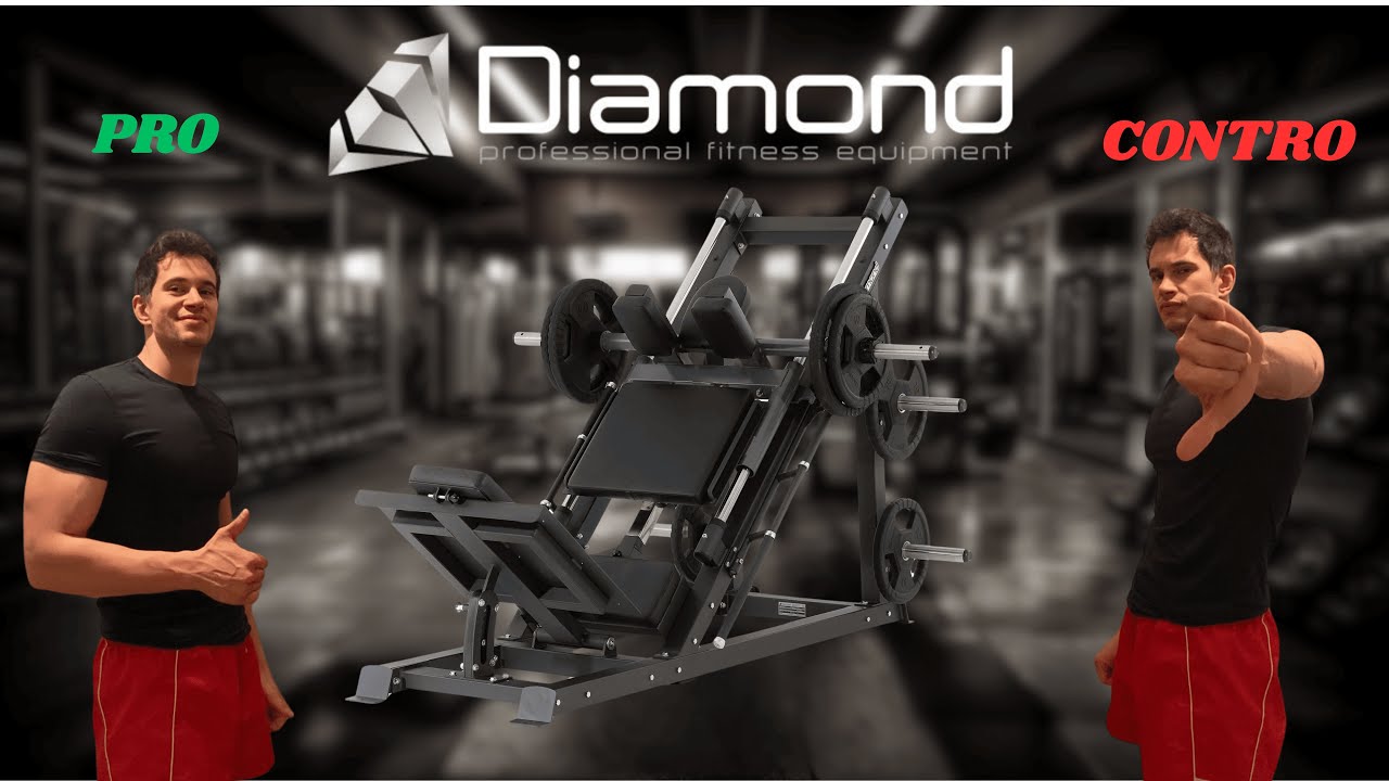 Recensisco Combo Leg Press/ Hack Squat Diamond Fitness Pro! Miglior attrezzo per gambe in Home Gym?