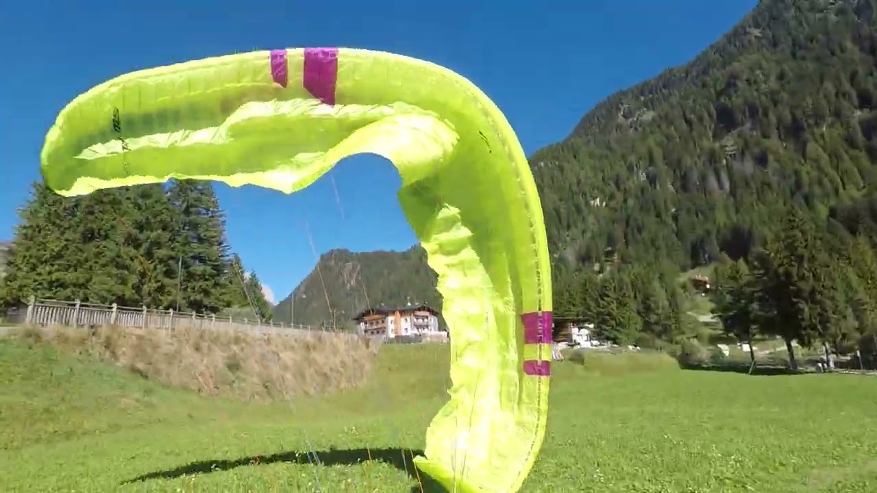 Letzter Tag unserer Paragleitwoche am Col Rodella.