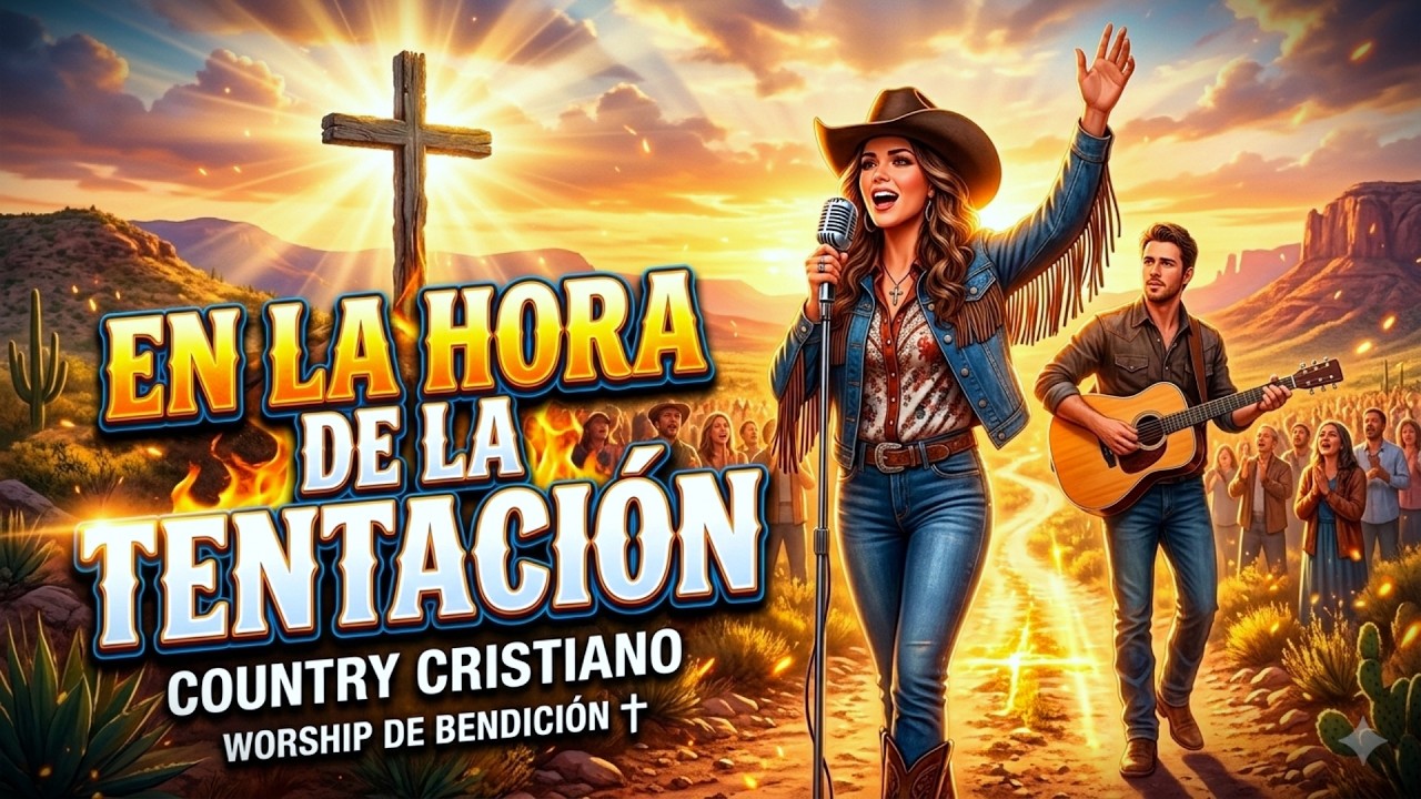 En La Hora De La Tentación 🙏 CANCION DE GOSPEL COUNTRY | Éxitos de la Música Country Cristiana 🙌