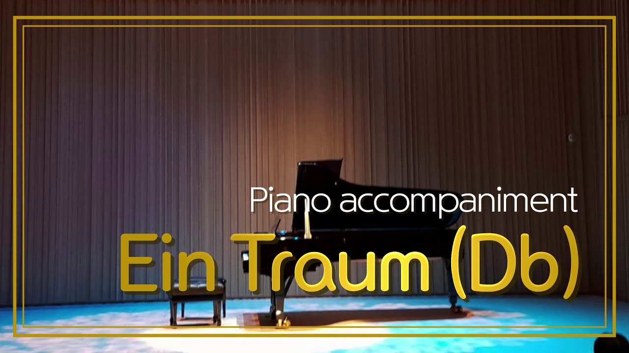 [H] 6. Ein Traum (E. Grieg) Op.48 No.6 in Db / Piano Accompaniment
